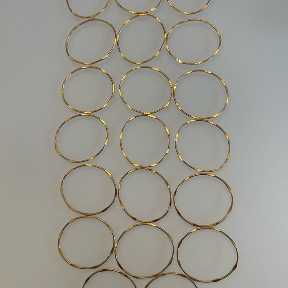 Ralph Lauren | Gold-Tone Bangles / Bracelets | Set of 20 - Picture 7 of 16